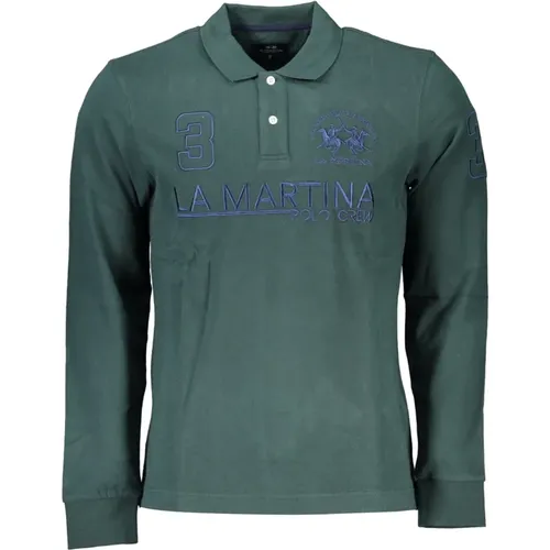 Long Sleeve Polo Shirt Men , male, Sizes: XL, L, 2XL, M - LA MARTINA - Modalova