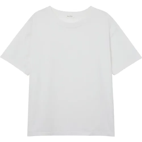Classic T-Shirt , female, Sizes: L, M, S, XL - American vintage - Modalova
