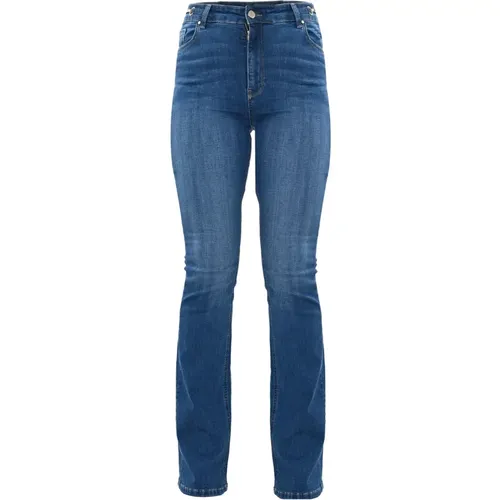 Distressed Slim Fit Jeans , Damen, Größe: W27 - Kocca - Modalova
