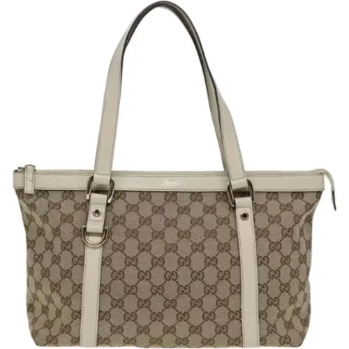 Pre-owned Canvas gucci-bags , female, Sizes: ONE SIZE - Gucci Vintage - Modalova