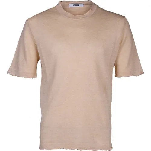 Casual T-Shirts for Men and Women , male, Sizes: M, L, S - Mauro Grifoni - Modalova