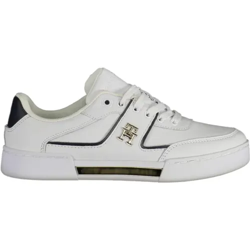 Contrasting Detail Lace-Up Sneaker , female, Sizes: 8 UK, 3 UK, 5 UK - Tommy Hilfiger - Modalova