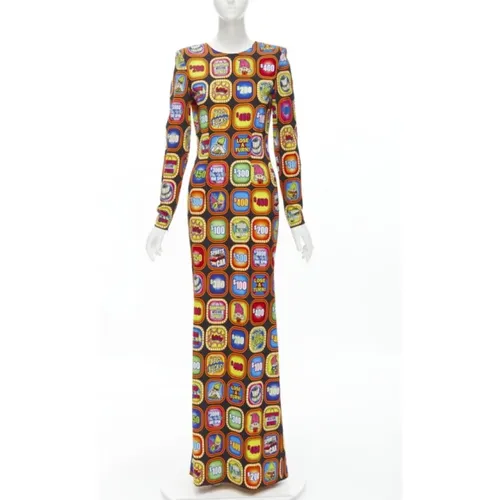 Pre-owned Fabric dresses , female, Sizes: XS - Moschino Pre-Owned - Modalova