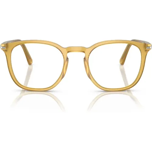 Iconic Easy-to-Wear Panthos Glasses with Flex Hinges , unisex, Sizes: ONE SIZE - Persol - Modalova