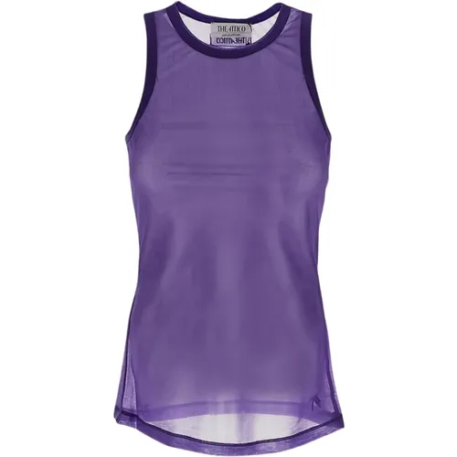 Nylon Tank Top , Damen, Größe: S - The Attico - Modalova