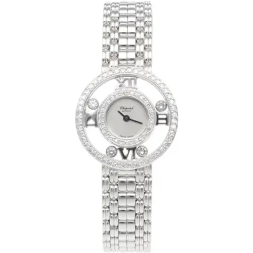 Pre-owned White Gold watches , female, Sizes: ONE SIZE - Chopard Pre-owned - Modalova