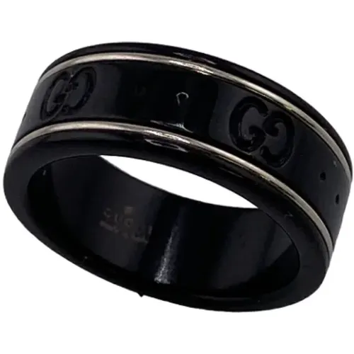 Pre-owned Silver rings , female, Sizes: ONE SIZE - Gucci Vintage - Modalova