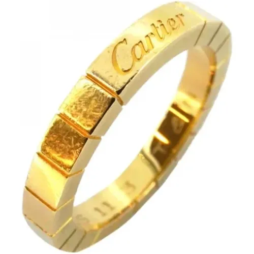 Pre-owned Gold rings , female, Sizes: ONE SIZE - Cartier Vintage - Modalova