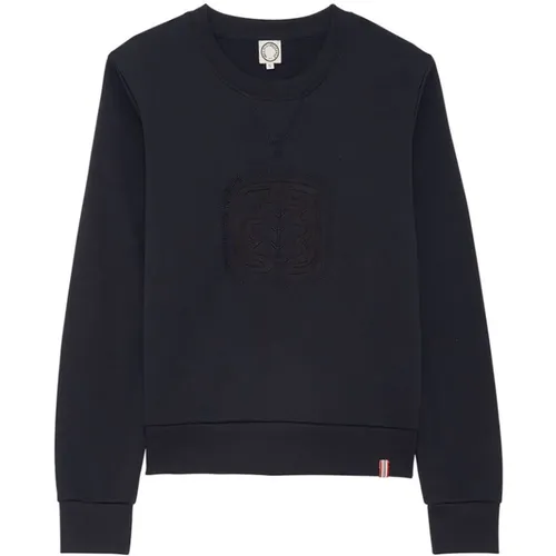 Clémence navy sweater - Clémence marineblaues Pullover,Clémence ecru sweater - Clémence ecru sweater - Ines De La Fressange Paris - Modalova