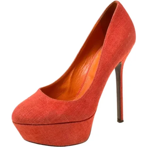 Pre-owned Canvas heels - Sergio Rossi Pre-owned - Modalova