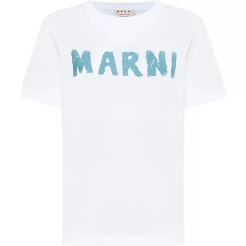 Stilvolle T-Shirts und Polos , Damen, Größe: 3XS - Marni - Modalova