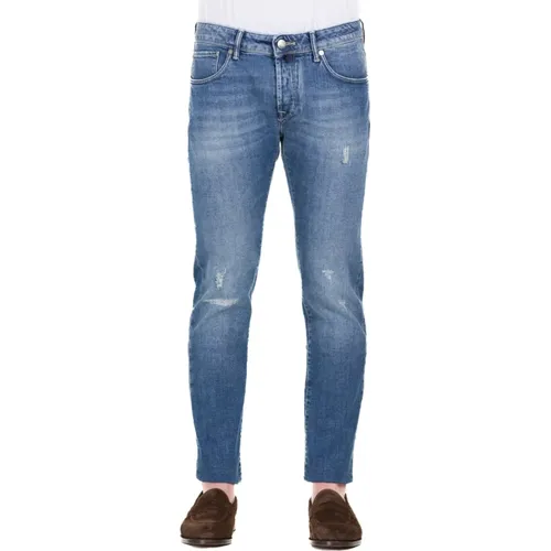 Skinny Jeans , Herren, Größe: W32 - Incotex - Modalova