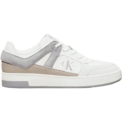 MultiColour Leather Sneakers , male, Sizes: 10 UK, 7 UK, 9 UK, 8 UK, 6 UK - Calvin Klein - Modalova