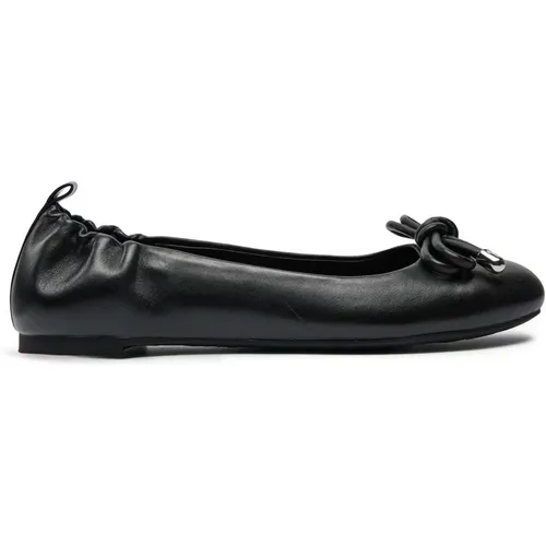 Schwarze Astra Ballerinas aus Leder - Michael Kors - Modalova