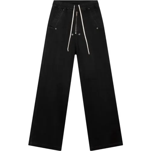 Denim Pants - Geth Belas , male, Sizes: M, S, XS - Rick Owens - Modalova