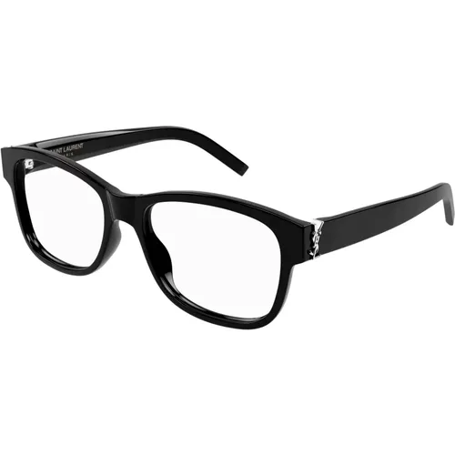 Schwarze Brillenfassungen SL M132 Sonnenbrille , unisex, Größe: 53 MM - Saint Laurent - Modalova