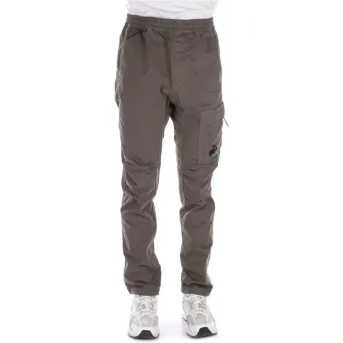 Logo Trousers with Pockets , male, Sizes: S, XS - C.P. Company - Modalova