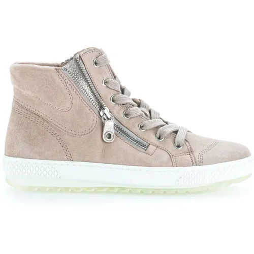 Velvet High Top Sneakers - Gabor - Modalova