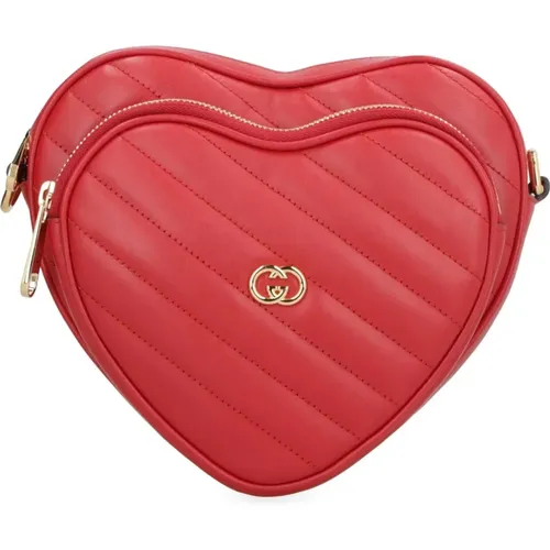 Heart Shoulder Bag , female, Sizes: ONE SIZE - Gucci - Modalova