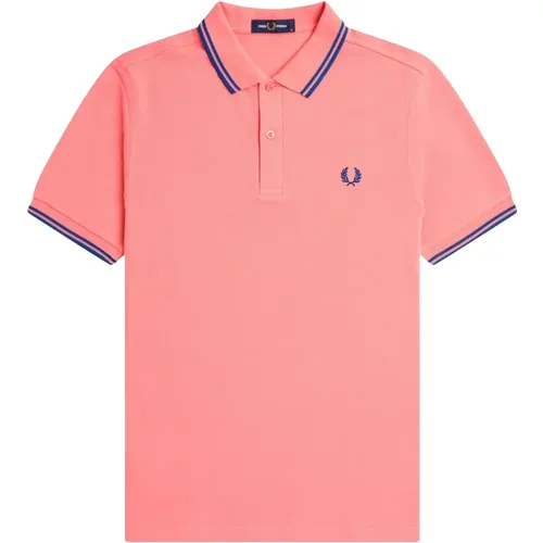 Slim Fit Twin Tipped Polo , Herren, Größe: M - Fred Perry - Modalova