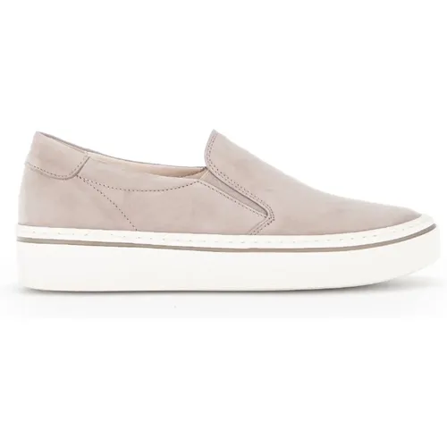 Wildleder Slip-On Sneakers , Damen, Größe: 38 EU - Gabor - Modalova