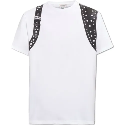 Bedrucktes T-Shirt , Herren, Größe: XL - alexander mcqueen - Modalova