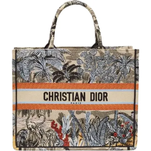 Pre-owned Canvas totes , female, Sizes: ONE SIZE - Dior Vintage - Modalova