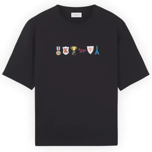 Classic T-Shirt , male, Sizes: XL, L, M - Maison Kitsuné - Modalova