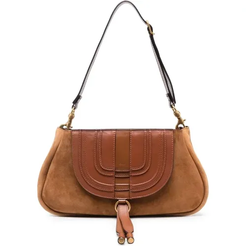 Stylish Marcie Shoulder Bag , female, Sizes: ONE SIZE - Chloé - Modalova
