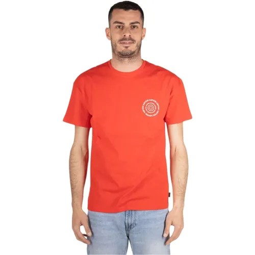 Herren Basic T-Shirt , Herren, Größe: L - Aspesi - Modalova