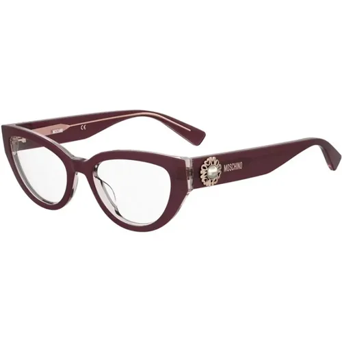 Glasses , Damen, Größe: 52 MM - Moschino - Modalova