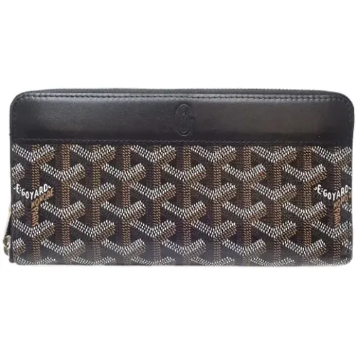 Pre-owned Canvas wallets , female, Sizes: ONE SIZE - Goyard Vintage - Modalova