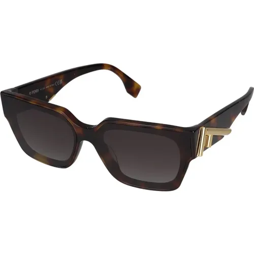 Stilvolle Sonnenbrille mit Maison Design - Fendi - Modalova