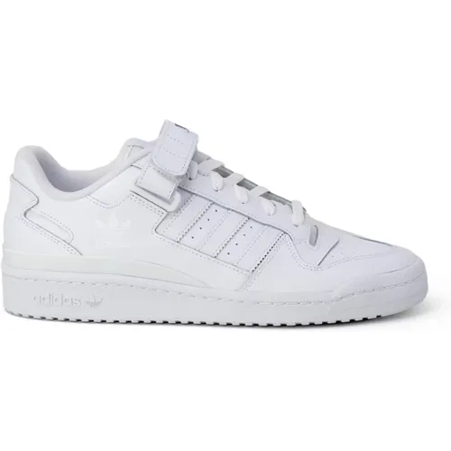 Weiße Herrensneaker , Herren, Größe: 44 EU - Adidas - Modalova