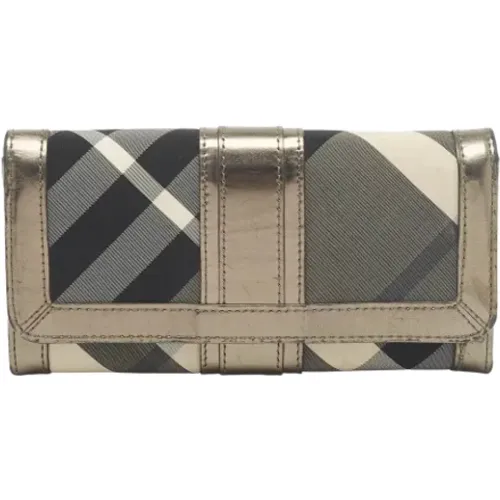 Pre-owned Nylon wallets , female, Sizes: ONE SIZE - Burberry Vintage - Modalova