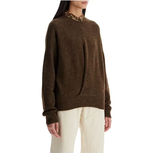 Oversized Alpaca Blend Pullover - Isabel marant - Modalova