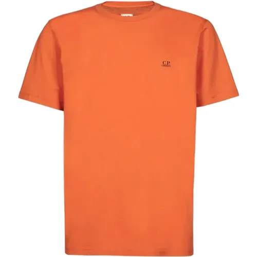 Bedruckte T-Shirt Kollektion für Männer , Herren, Größe: XL - C.P. Company - Modalova