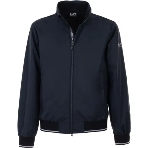 Bomber Jacket Spring/Summer Collection , male, Sizes: XS, L - Emporio Armani EA7 - Modalova