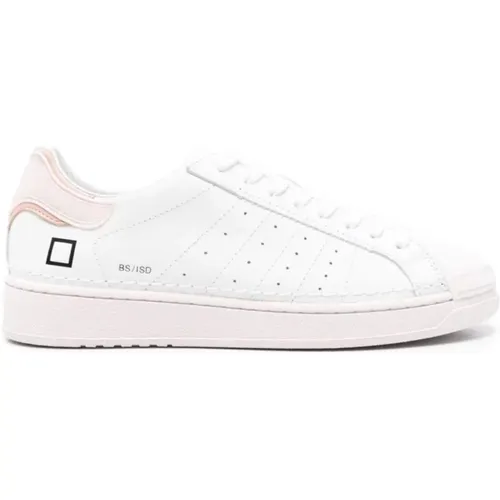 Pink Sneakers with Contrasting Details , female, Sizes: 5 UK, 4 UK, 6 UK - D.a.t.e. - Modalova