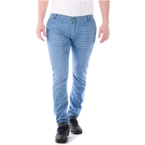 Klassische Denim Jeans , Herren, Größe: W32 - Daniele Alessandrini - Modalova