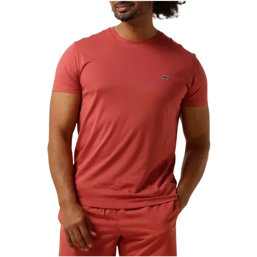 Herren Polo & Tee-shirt Stilvoll Lässig , Herren, Größe: M - Lacoste - Modalova