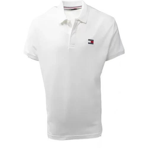 Klassisches Polo , Herren, Größe: XL - Tommy Hilfiger - Modalova