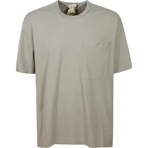 Men& Clothing T-Shirts Polos Grey Ss23 , male, Sizes: S - Ten C - Modalova