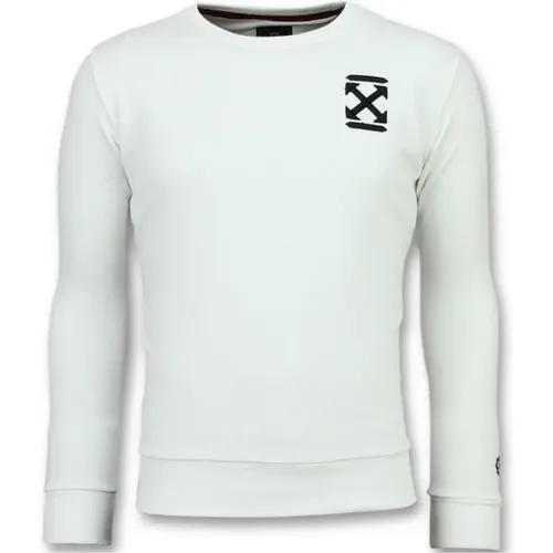 Off Cross Sweater - Neuer Sweatshirt Herr - 6356W - Local Fanatic - Modalova