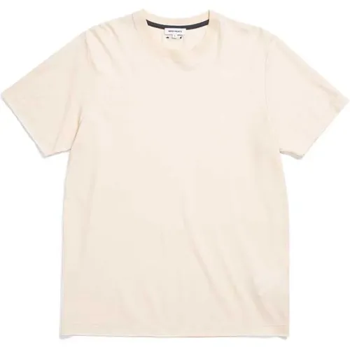 Casual Baumwoll-T-Shirt mit Metalllogo , Herren, Größe: XL - Norse Projects - Modalova