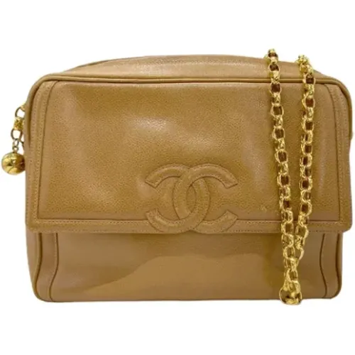 Pre-owned Leather chanel-bags , female, Sizes: ONE SIZE - Chanel Vintage - Modalova