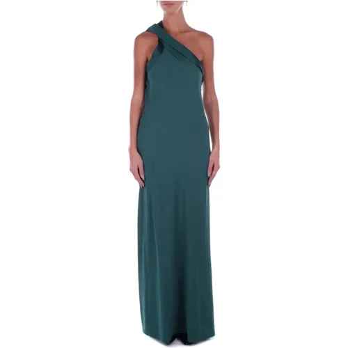 Grünes One-Shoulder-Kleid mit seitlichem Reißverschluss - Max Mara - Modalova