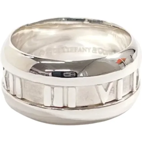 Pre-owned Silver rings , female, Sizes: ONE SIZE - Tiffany & Co. Pre-owned - Modalova