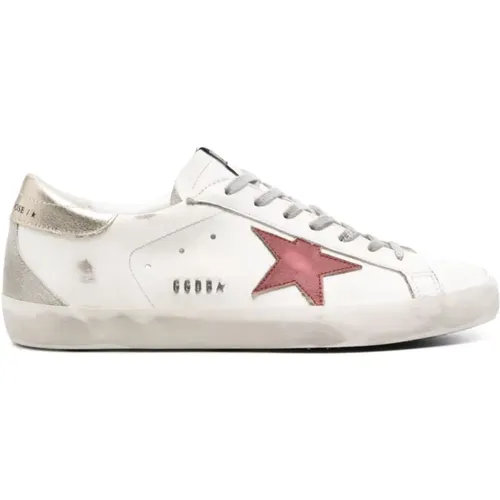 Super Star Sneakers , male, Sizes: 7 UK - Golden Goose - Modalova