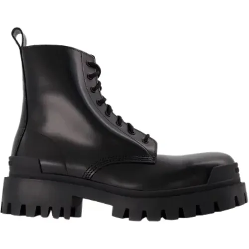 Leder boots Balenciaga - Balenciaga - Modalova